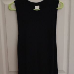 H&M Black Sleeveless Maxi Dress